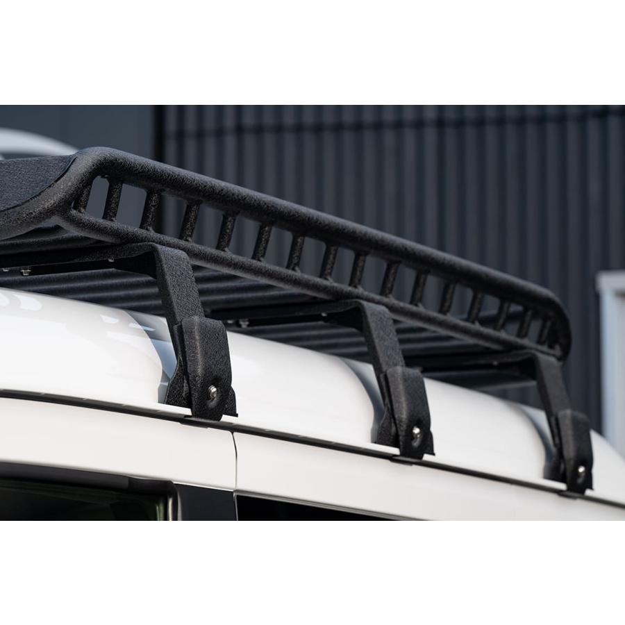 ショウワガレージ N-VAN用 Lサイズワイドフット付き ブラック A-x