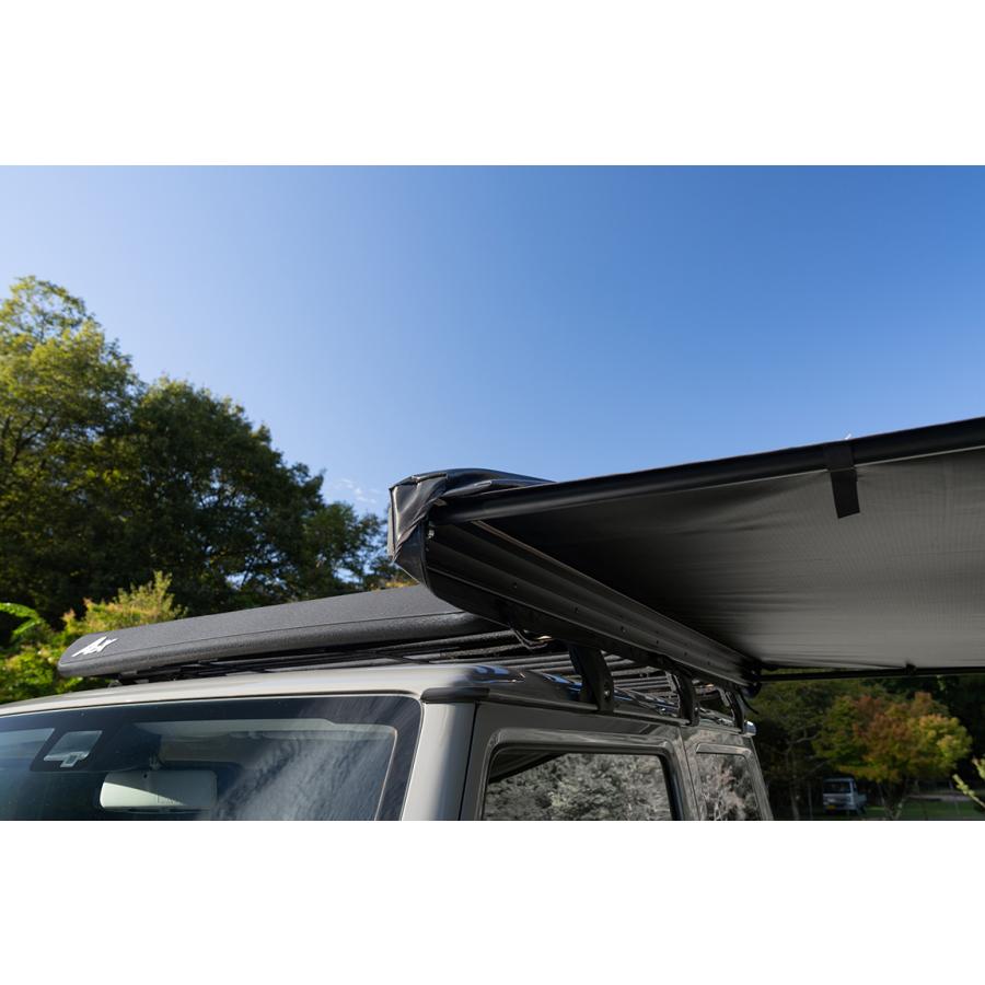 ショウワガレージ A-x ソフトケースオーニング 2000mm×2500mm ブラック
