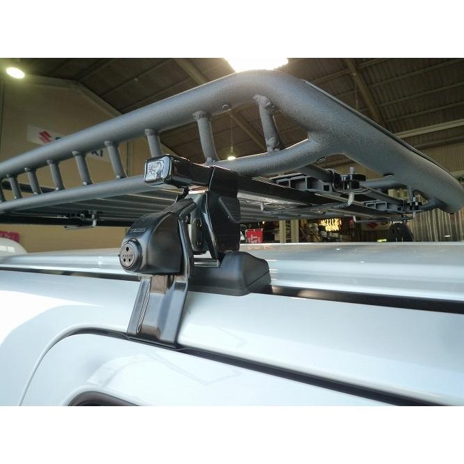 Terzo ベースキャリア 完全ロックキー ジムニーjb23 ルーフレール無し用 E21001 ショウワガレージ 通販 Yahoo ショッピング