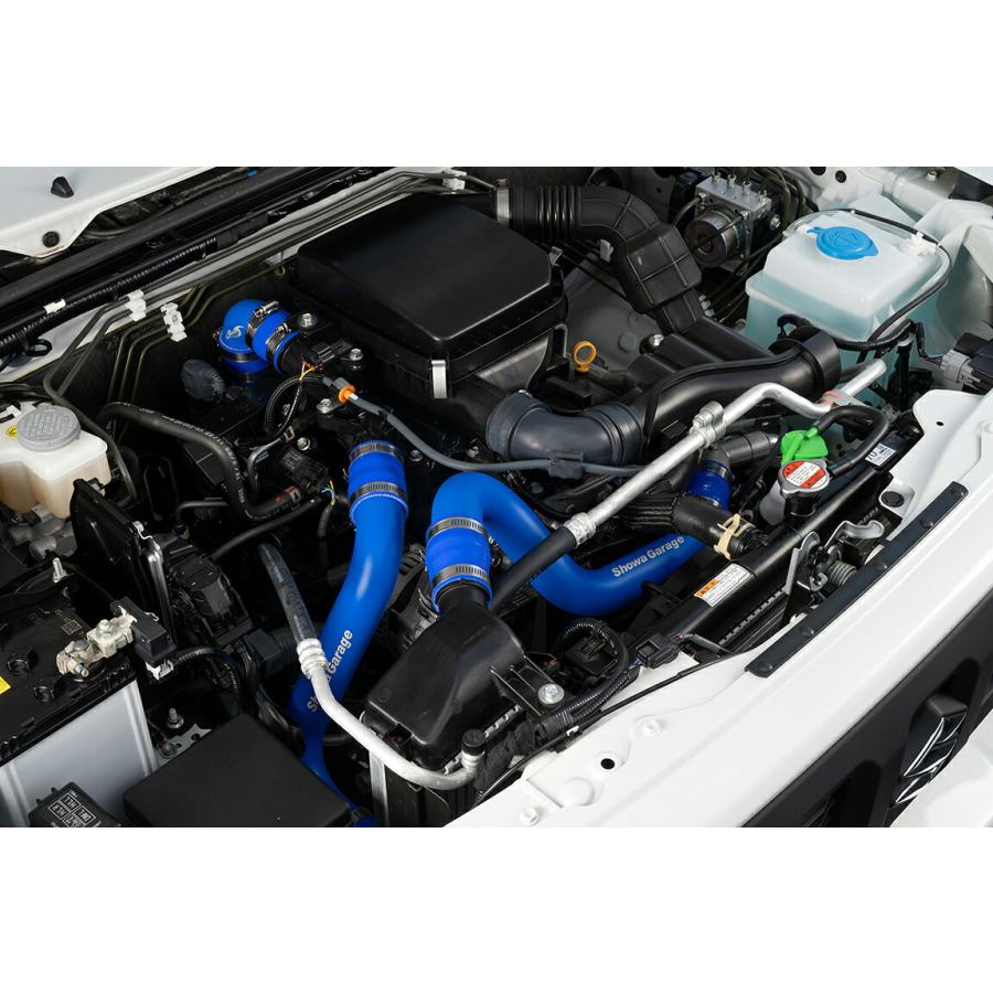 ショウワガレージ SGR アルミ ターボパイピングセット ジムニー JB64用 