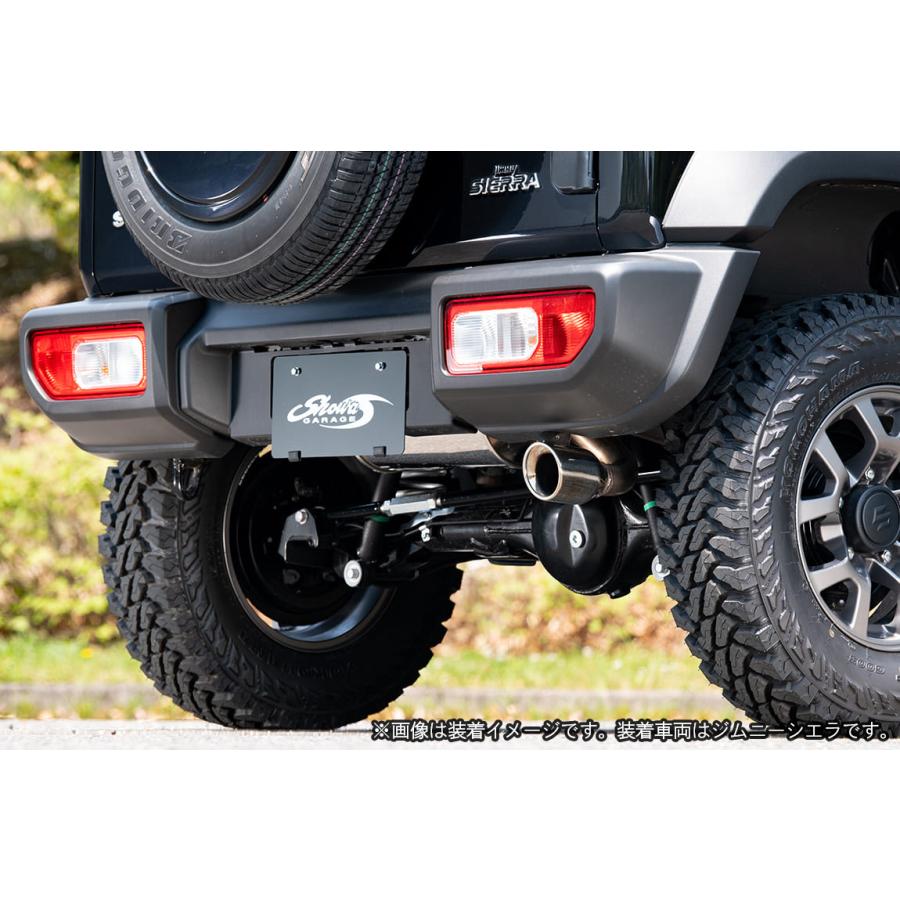 Aーx ショウワガレージ コンフォートマフラー ジムニーノマド JC74