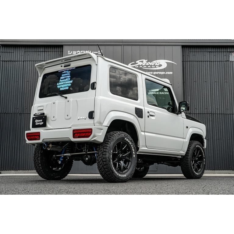 i*3様 ショウワガレージ jb64用Linksマフラー ブルーテイル 楽天市場】ショウワガレージ Linksマフラー ジムニー JB64 1〜5型