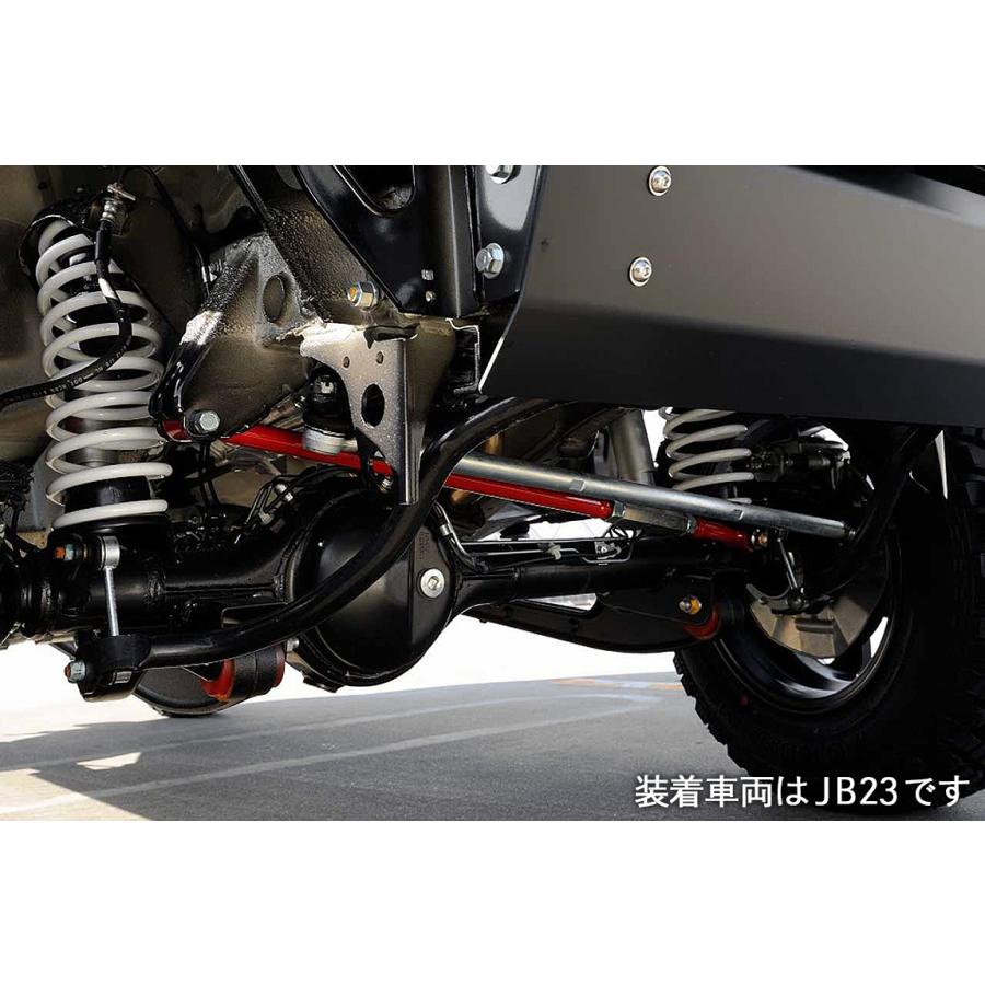 JCR製　調整式ラテラルロッド　前後セット　JB64/74用 調整式ラテラルロッド 純正加工品 フロント用 ジムニー JB64/ジムニー