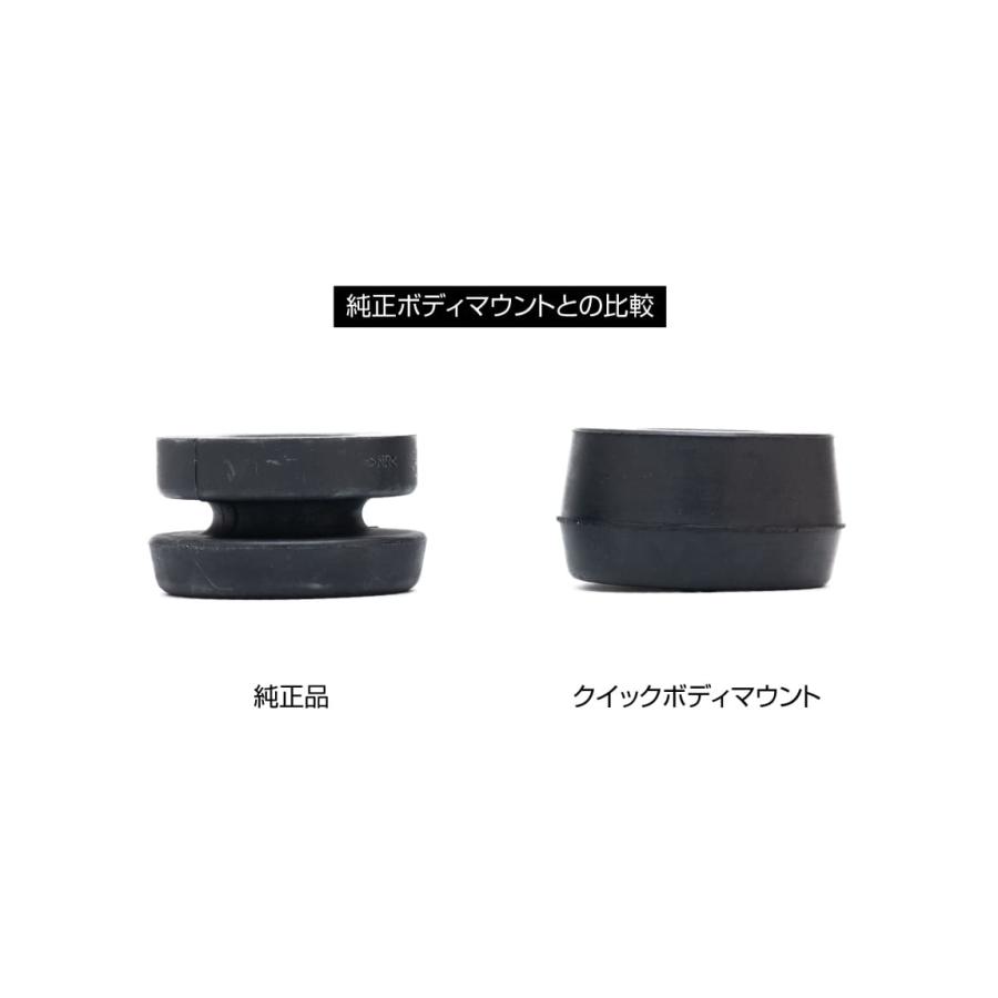 ショウワガレージ クイックボディマウント JB64、JB74、JC74用 強化