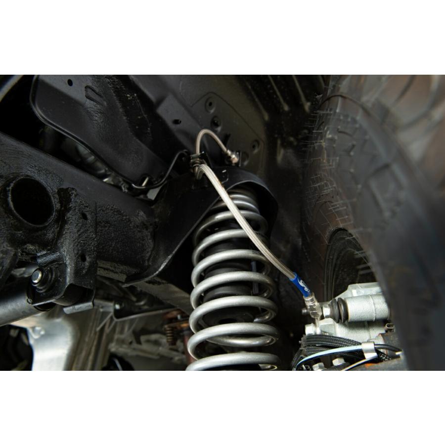 JB64W ジムニー 純正足廻りセット、ブレーキホース1台分 ステンメッシュブレーキホース 1台分セット ジムニー/ジムニー