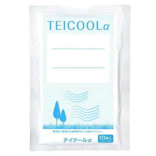 冷却シート テイコクファルマケア テイクールα(TEICOOL ALPHA) 10枚