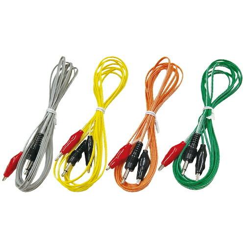 正規代理店 パルス・低周波治療器 カナケン ラスパーエース(Lasper-A) 通電コード 4色組 KE-116B(旧仕様) 「ネコポス送料無料」 爆買の画像