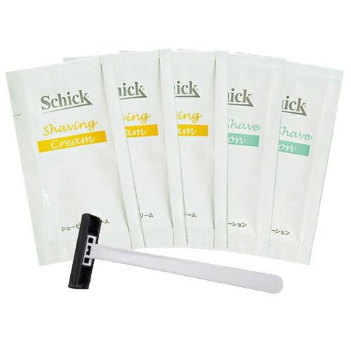 ホテルアメニティ シェービングセット シック(Schick) シェービング