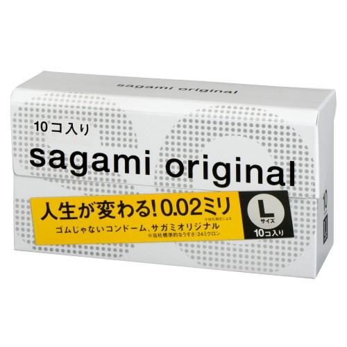 サガミオリジナル　0.02ミリ　10個　9点セット 相模ゴム工業 サガミオリジナル (002(10個入)・ラージサイズ(10