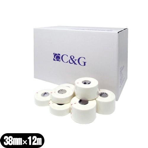 テーピング ヘリオ CG ホワイトテープ 38mm x 12m x 1巻 シーアンドジー HELIO CG White Tape|showa69|03