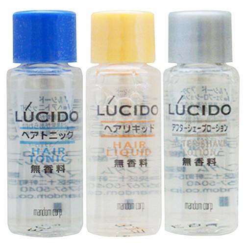 マンダム LUCIDO(ルシード) ミニボトル8mlx50個セット (ヘアトニック・アフターシェーブローション・ヘアリキッドから選択) 「ネコポス送料無料」「当日出荷」｜showa69｜02