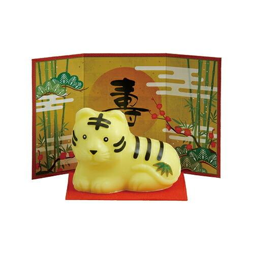ノベルティ石鹸 クローバーコーポレーション 2022 干支石鹸 迎春 寅の石鹸 77g x100個セット (虎・とら・トラ・せっけん・迎春石鹸) 迎春石鹸