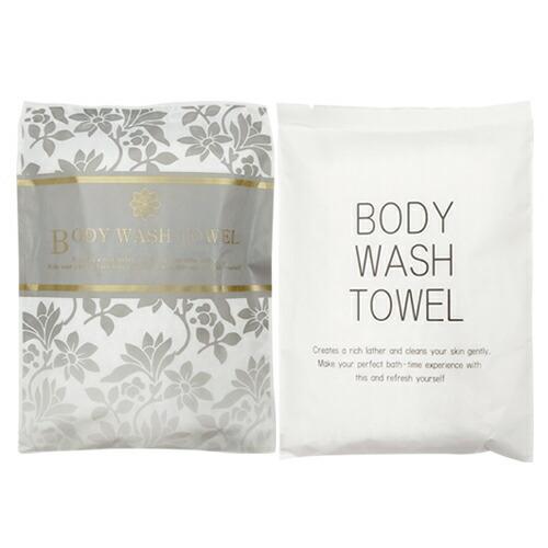 ホテルアメニティ 浴用タオル 個包装 伸縮 ボディウォッシュタオル (ストレッチタオル) BODY WASH TOWEL Lサイズ(2種より選択) x 200個セット 爆買の画像