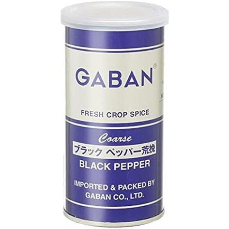 GABAN（ギャバン） ブラックペッパー 荒挽き 100g缶 ハウスギャバン