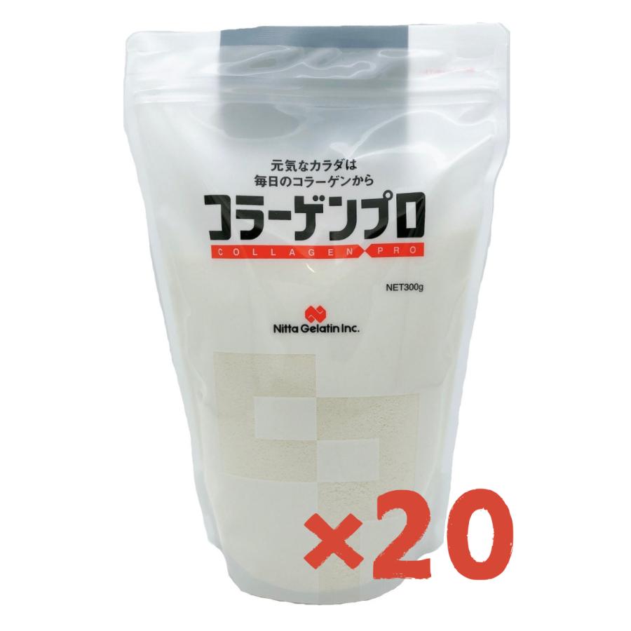 新田ゼラチン コラーゲンプロ 粉末 300g×20袋 コラーゲンペプチド 高