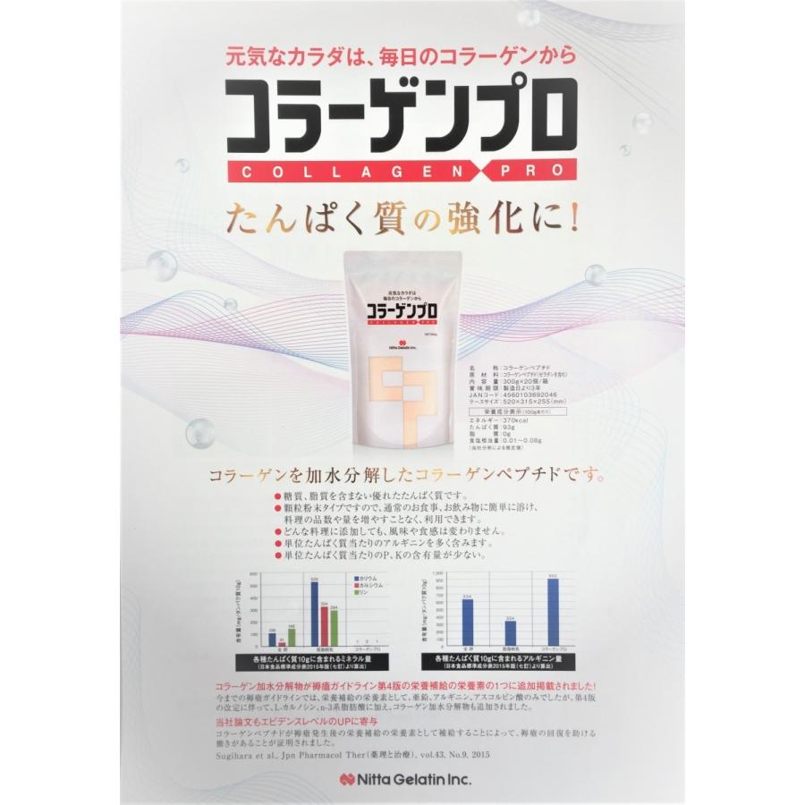 新田ゼラチン コラーゲンプロ 粉末 300g コラーゲンペプチド 顆粒 たんぱく質補給 ゼラチン 美容 健康 ギフト ※ 20点まで送料一律 ※｜showa9969｜02