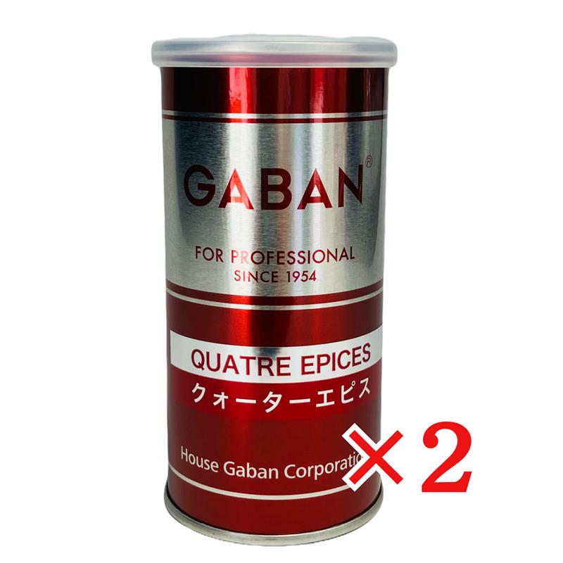 GABAN（ギャバン） クォーターエピス 80g×2缶 業務用 ミックススパイス