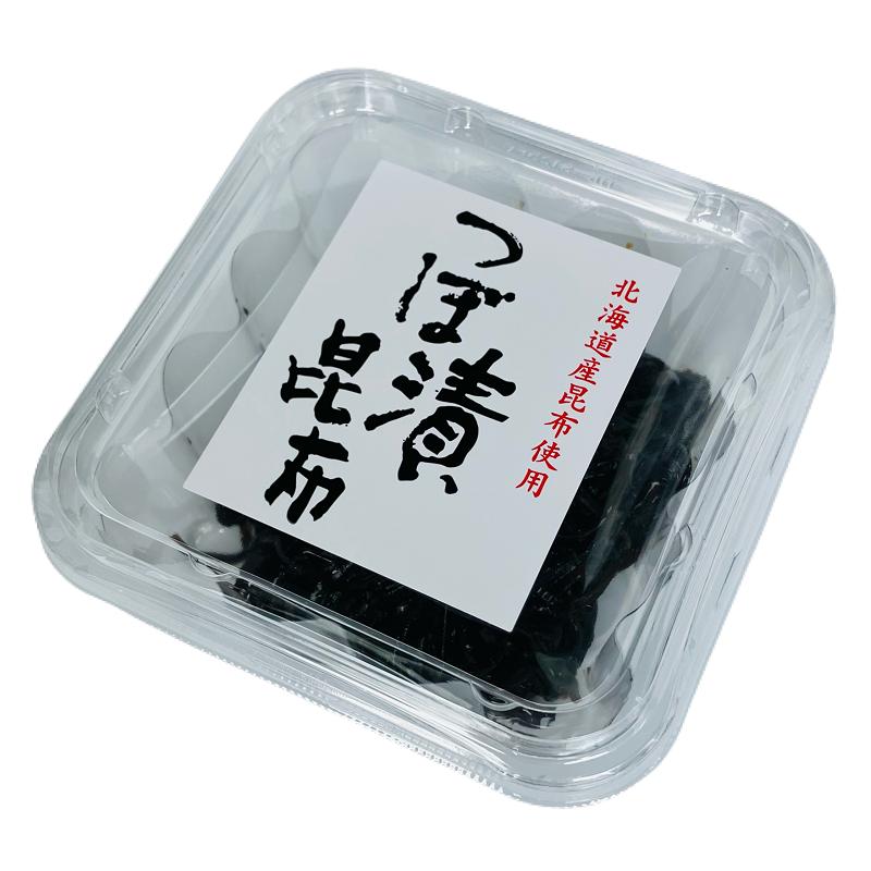 つぼ漬昆布 140g 緑健農園 北海道産昆布 ギフト おにぎりの具 絶品