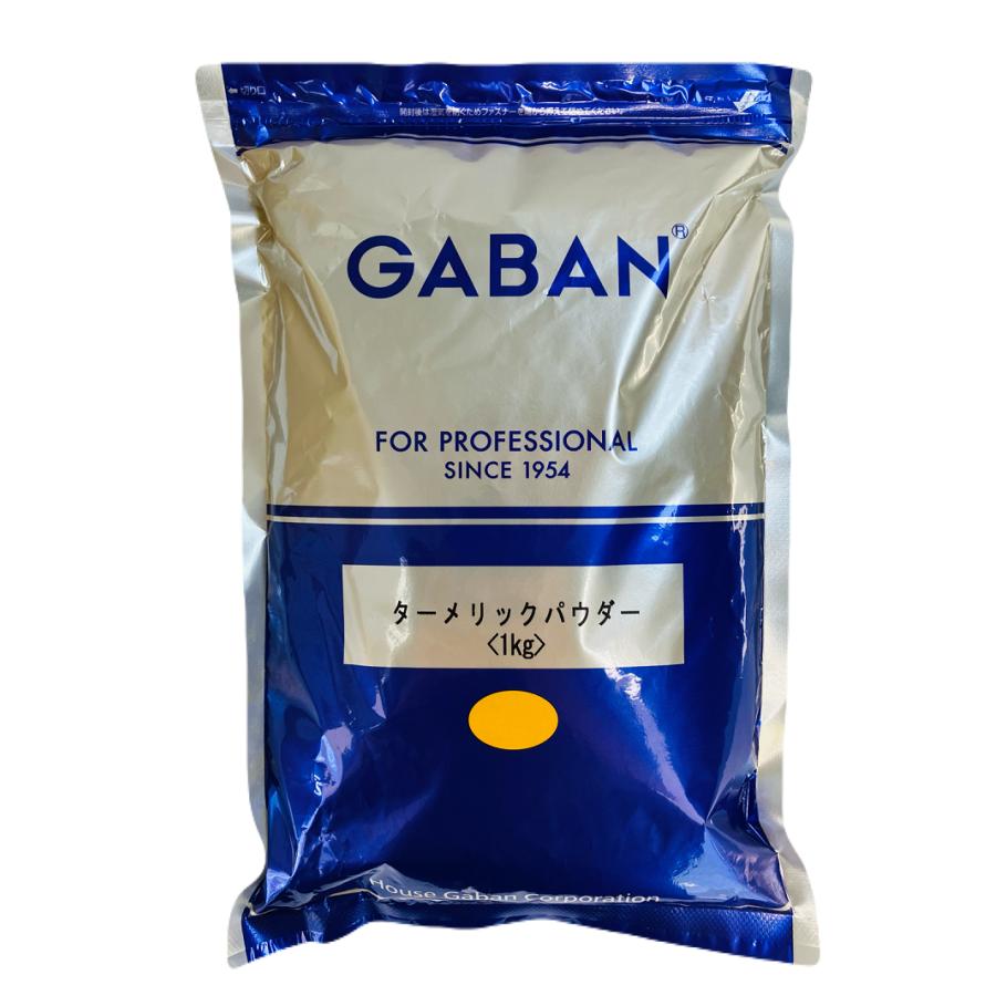 GABAN（ギャバン） ターメリックパウダー 1kg 業務用 ウコン 粉末
