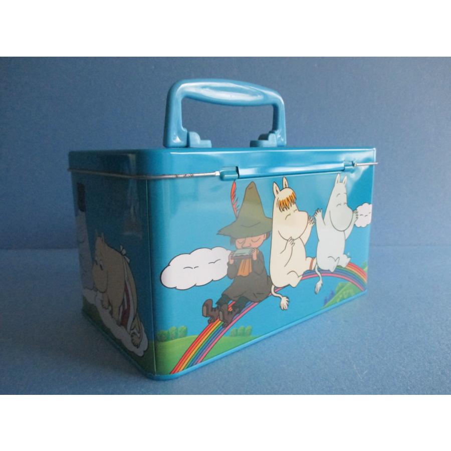 グリコ 楽しいムーミン一家 お菓子缶バッグ【中古品】 : 昭和