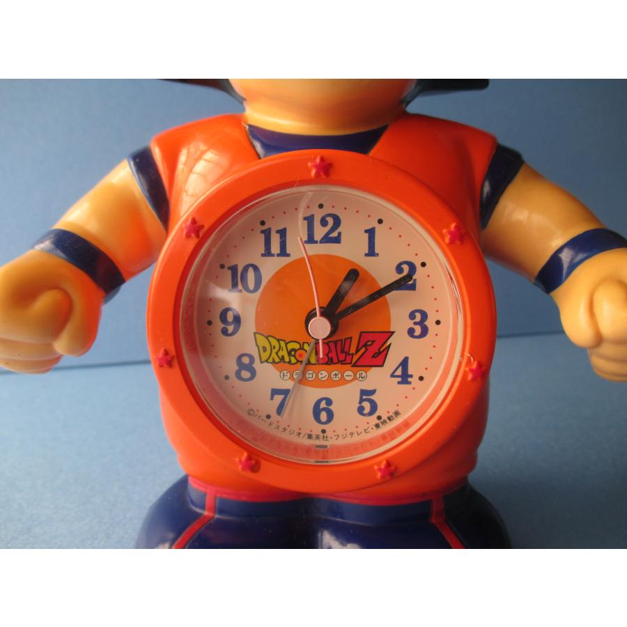 リズム時計工業 ドラゴンボールZ 悟空 おしゃべり目覚まし時計【中古品