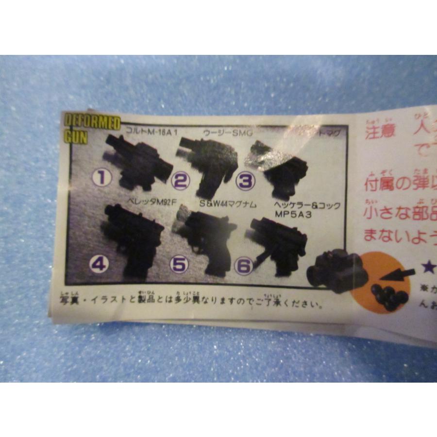 バンダイ レトロガチャ ディフォルメガン (6)ヘッケラー＆コックMP5A3
