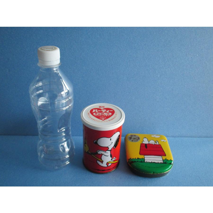 森永 スヌーピー お菓子空き缶 チョコチップ パーティーチョコレート