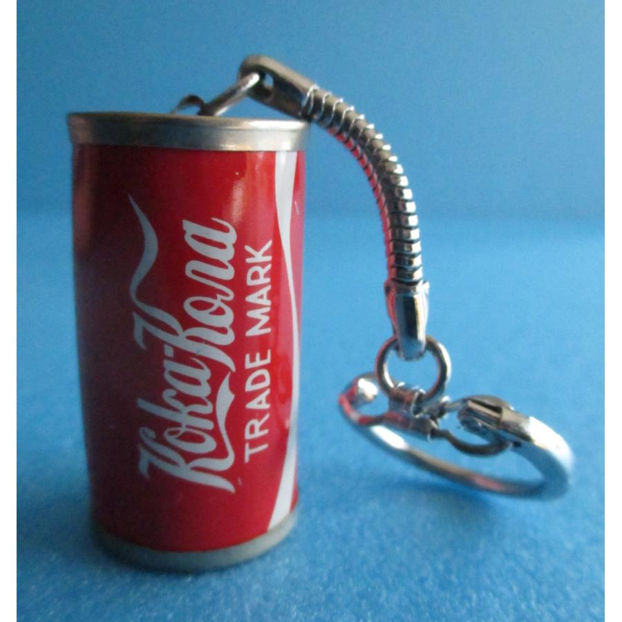 昭和レトロ セブンアップ＆コカコーラキーホルダー レトロガチャ【中古