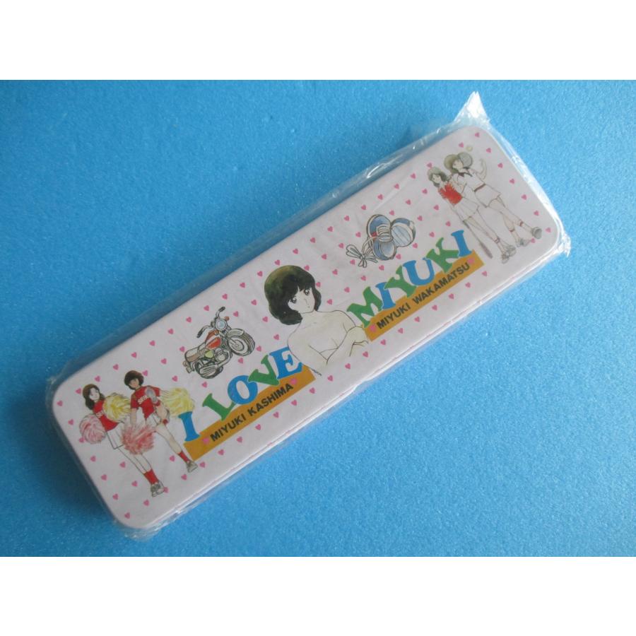 セイカノート みゆき カンペンケース 缶ペン 2種 筆箱 あだち充【未