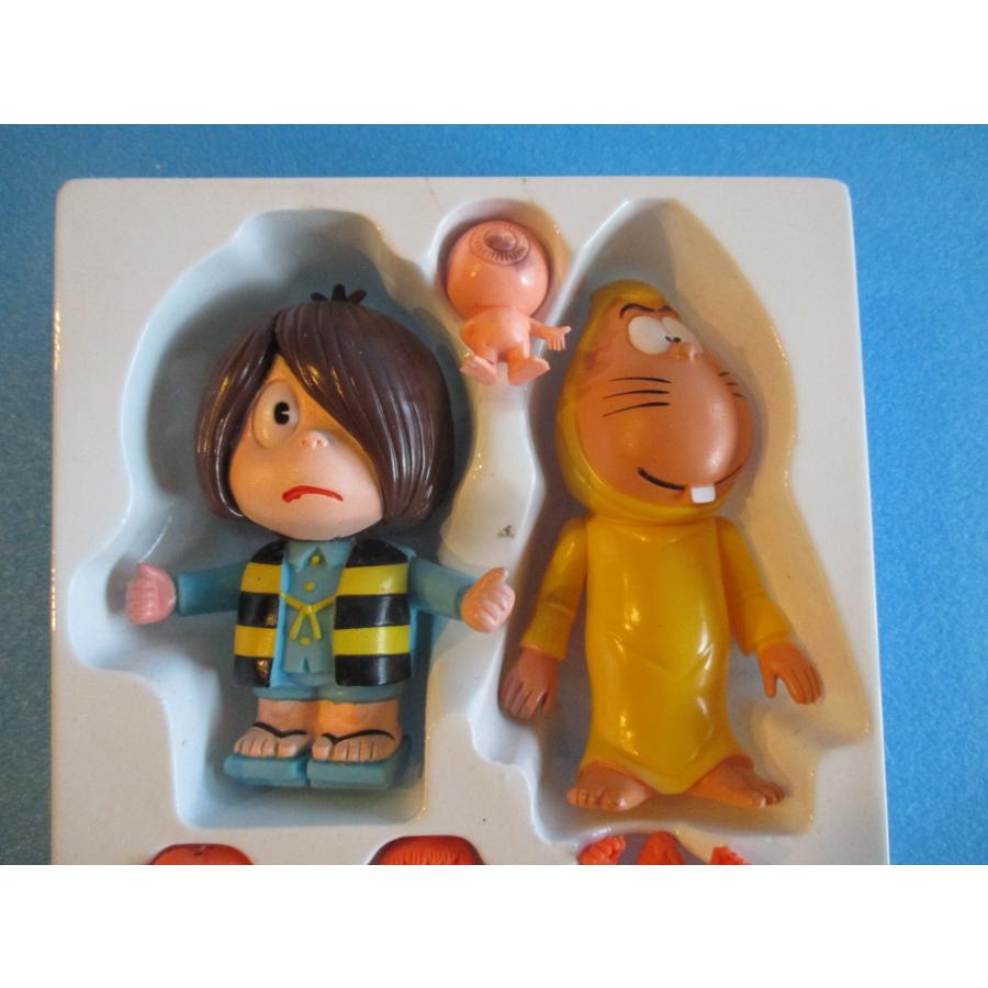 ロビン ゲゲゲの鬼太郎 妖怪バラエティセット ソフビ、消しゴムセット