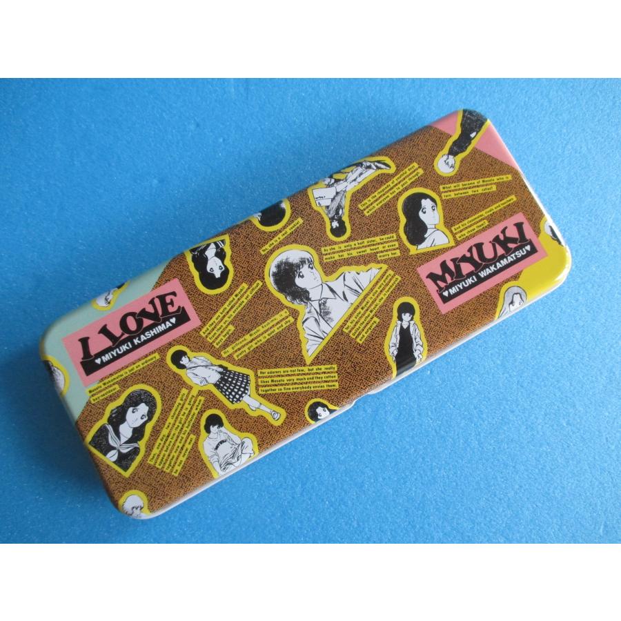あだち充 みゆき 缶ペンケース 下敷き パスケース セット あだち充 みゆき 缶ペンケース 下敷き パスケース セット