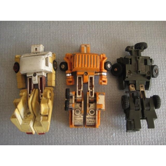 BANDAI マシンロボ 救急ロボ・ジープロボ・ダンプロボ 3体セット