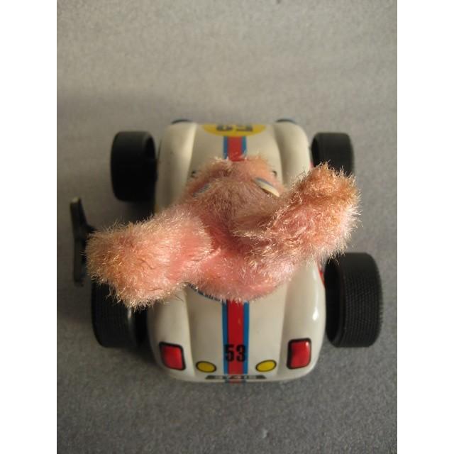 富士プレス工業 N0.758 RABBIT RACER WIND-UP ブリキのおもちゃ : 昭和