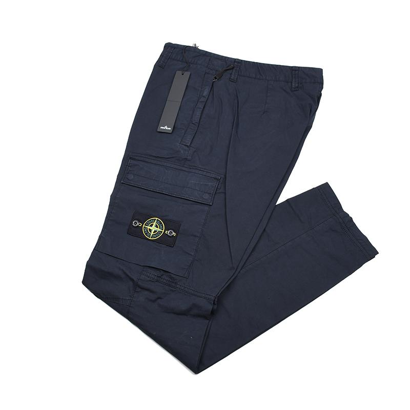 STONE ISLAND ストーンアイランド メンズ ネイビーカーゴパンツ 