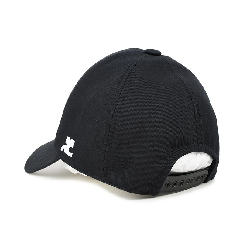 Courreges Courrèges クレージュ ブラックキャップ　M COURREGES ブラック キャップ Courrèges クレージュ ブラックキャップ