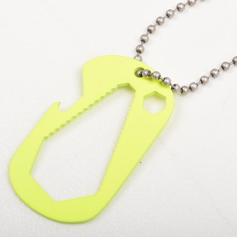 OFF-WHITE オフホワイト LIFESAVER イエローネックレス イタリア正規品 
