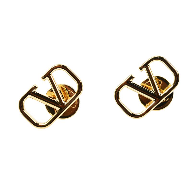 VALENTINO GARAVANI ヴァレンティノ ガラヴァーニ ピアス Vロゴ