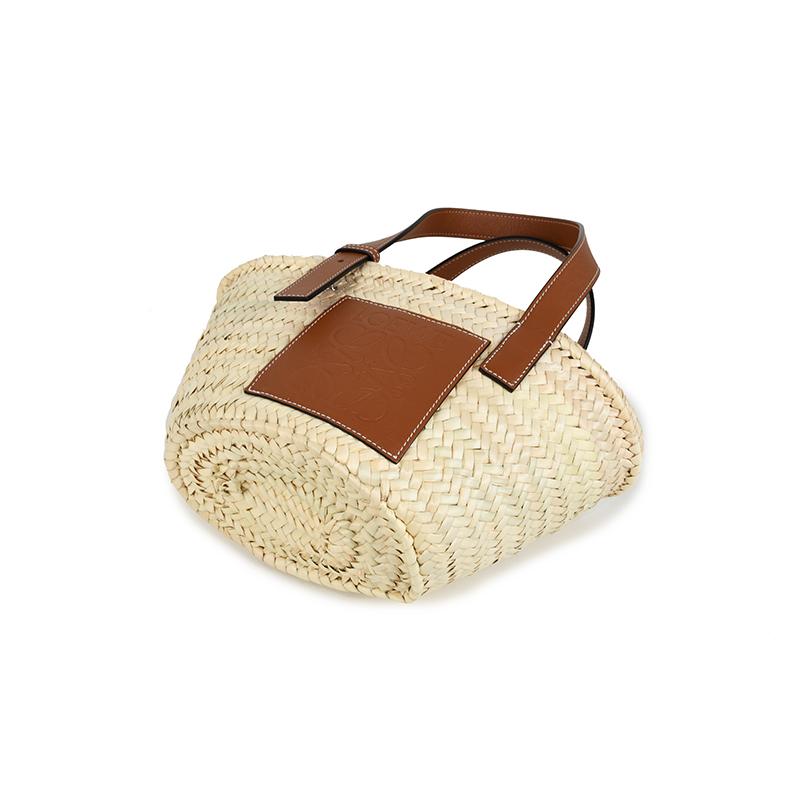 LOEWE（ロエベ） スモールバスケットバッグ ナチュラル タン 新品