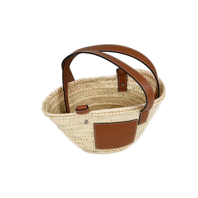 LOEWE（ロエベ） スモールバスケットバッグ ナチュラル タン 新品