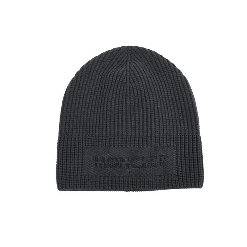 MONCLER モンクレール グレーニットキャップ帽子 3B00003 M1131 934 