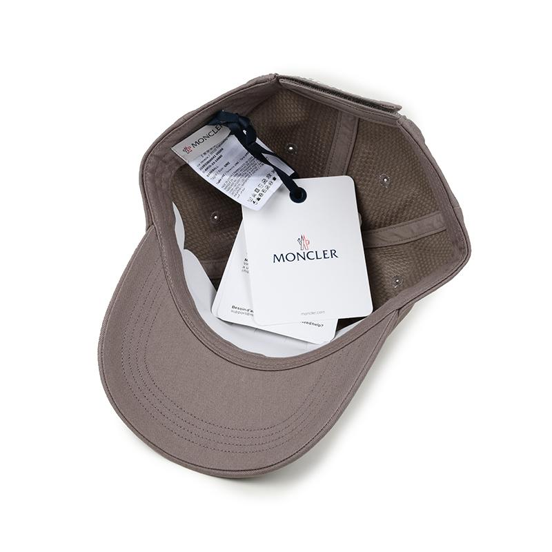 MONCLER モンクレール  ライトブラウンキャップ帽子 3B00041 V0006 906 イタリア正規品 新品｜showcase｜04