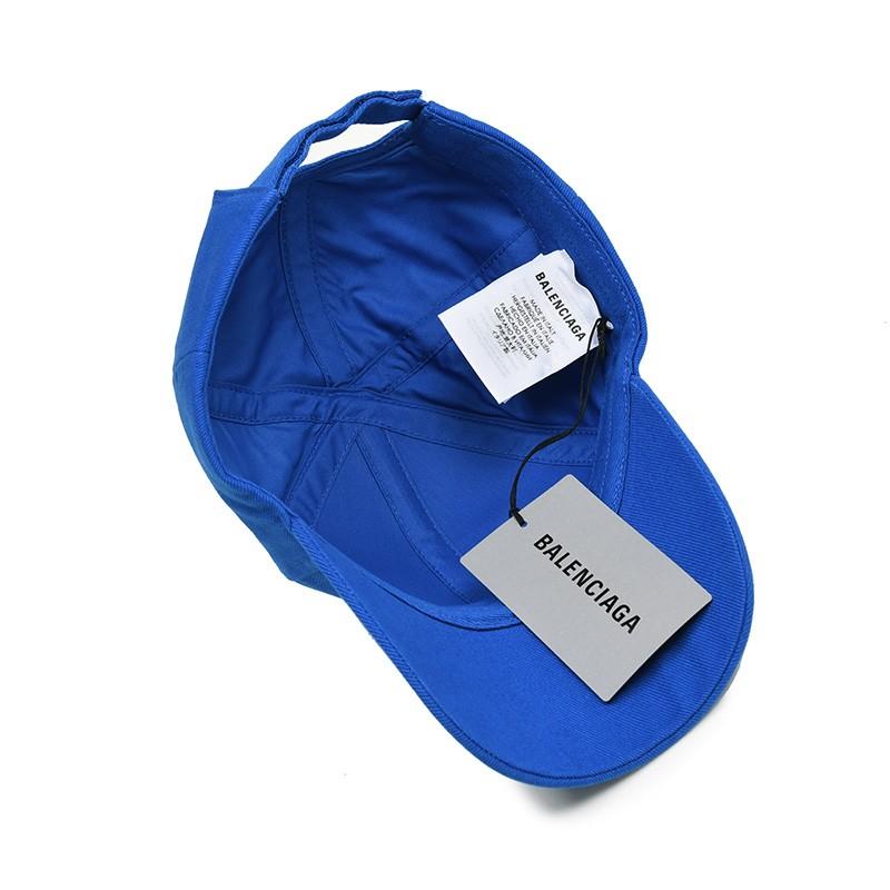 BALENCIAGA バレンシアガ ブルーロゴキャップ 帽子 イタリア正規品 