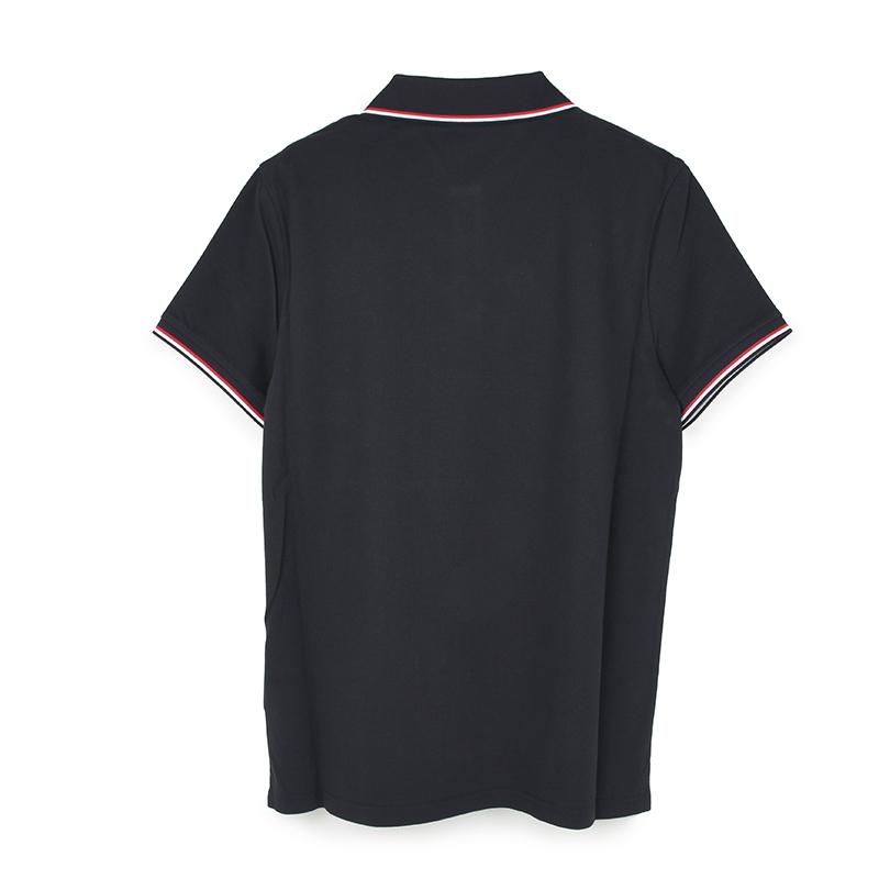 MONCLER モンクレール ネイビー半袖ポロシャツ メンズ イタリア正規品 8A70300 84556 77X 新品 並行輸入品 爆買  父の日の画像