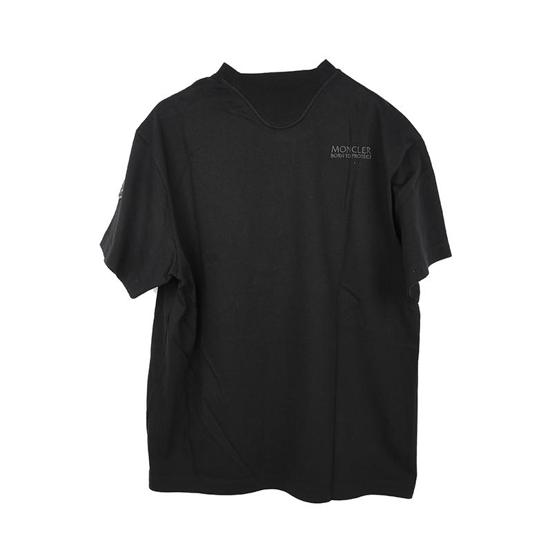 MONCLER BORN TO PROTECT モンクレール ロゴ半袖Tシャツ MONCLER BORN TO PROTECT モンクレール ロゴ半袖Tシャツ