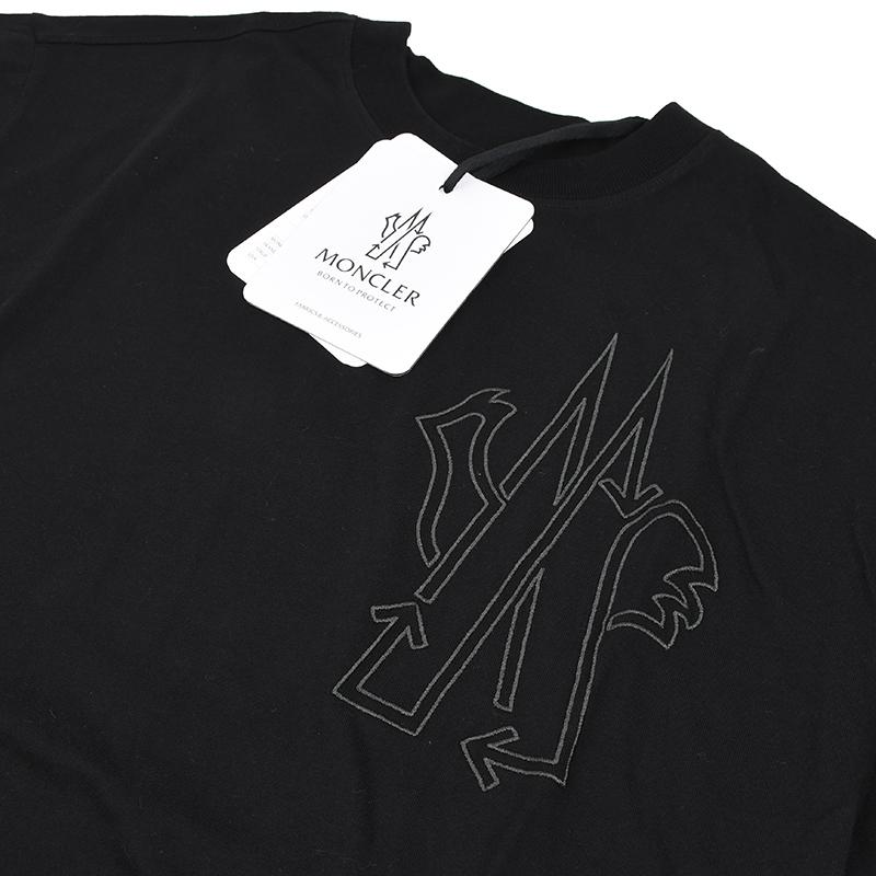 MONCLER BORN TO PROTECT モンクレール ロゴ半袖Tシャツ