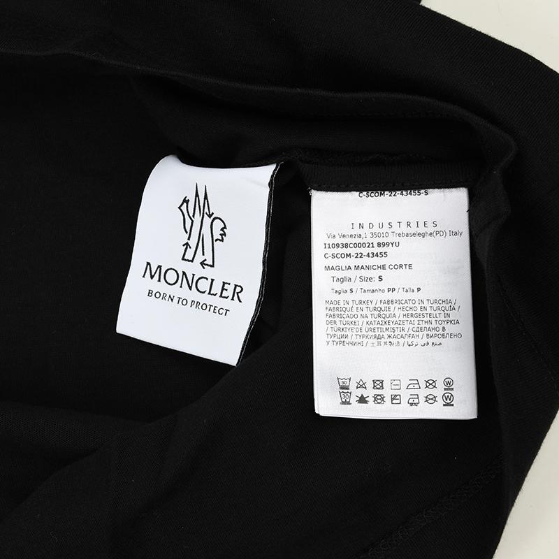 MONCLER BORN TO PROTECT モンクレール ロゴ半袖Tシャツ イタリア正規 
