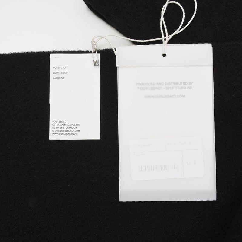 OUR LEGACY アワーレガシー ウールマフラー  ESTATE SCARF イタリア正規品 A4248EAB 新品 並行輸入品 ギフト プレゼント | Our Legacy | 04