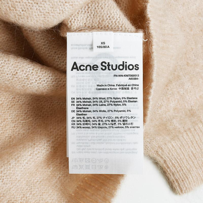 Acne Studios アクネ ストゥディオズ ワームベージュニット イタリア正規品 新品 A60384 AE2 FN-WN-KNIT000513｜showcase｜04