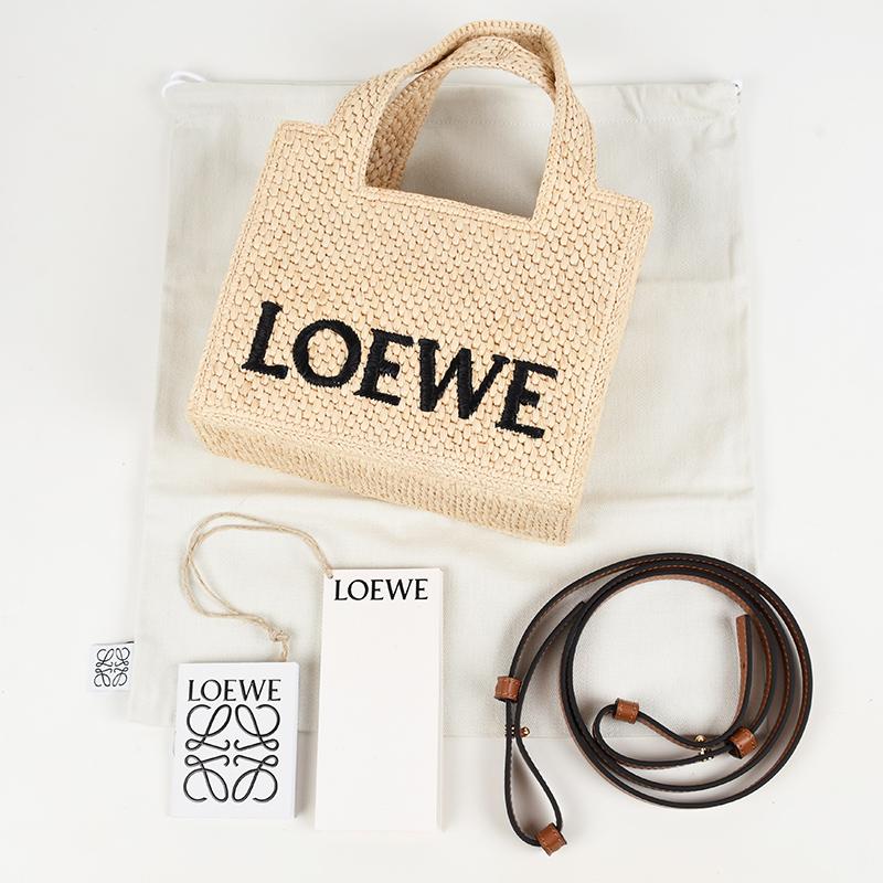 LOEWE ロエベフォント トート ミニ イタリア正規品 新品 A685V46X01 2123 かごバッグ 並行輸入品 爆買の画像