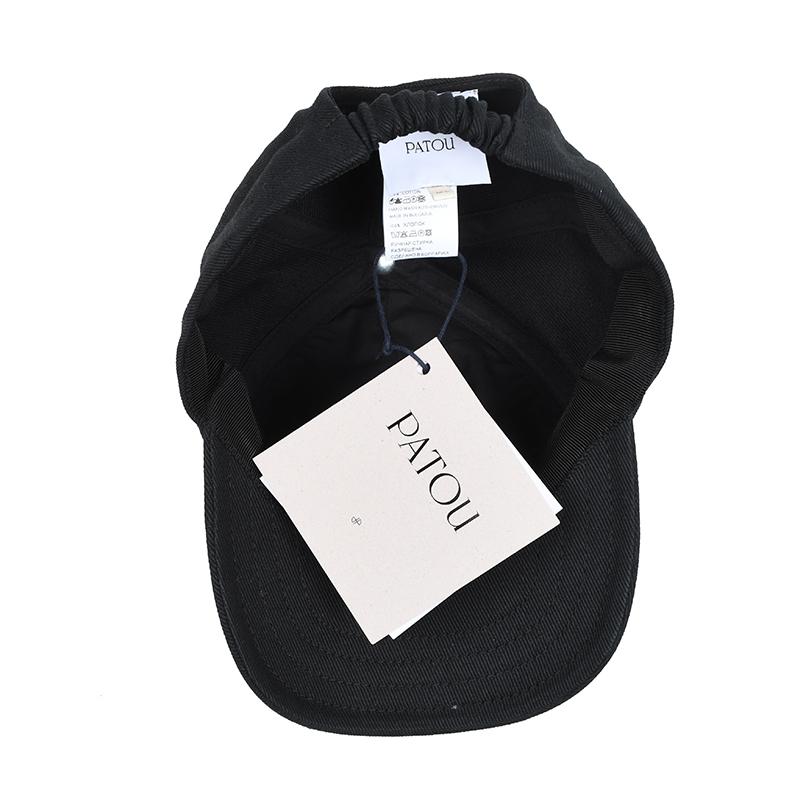 PATOU ブラック キャップ M